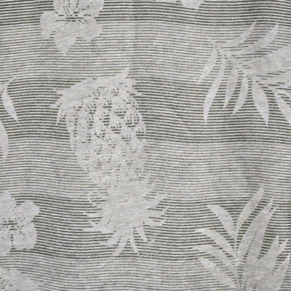 Tommy Bahama Men Polo XXL Green Floral Pineapples Hawaiian Short Sleeve - Picture 8 of 9
